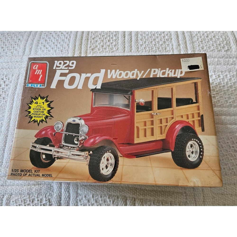 AMT Ertl 1929 Ford Woody Pickup Model Kit 1:25 Sealed New